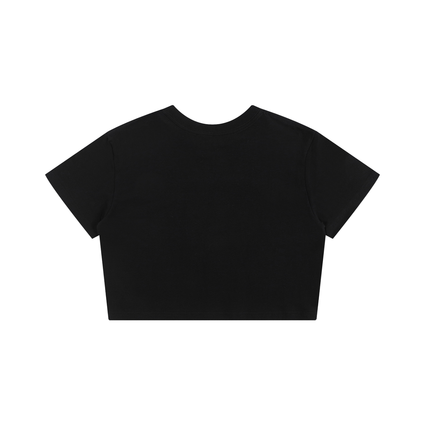 RareGem Crop Tee Black