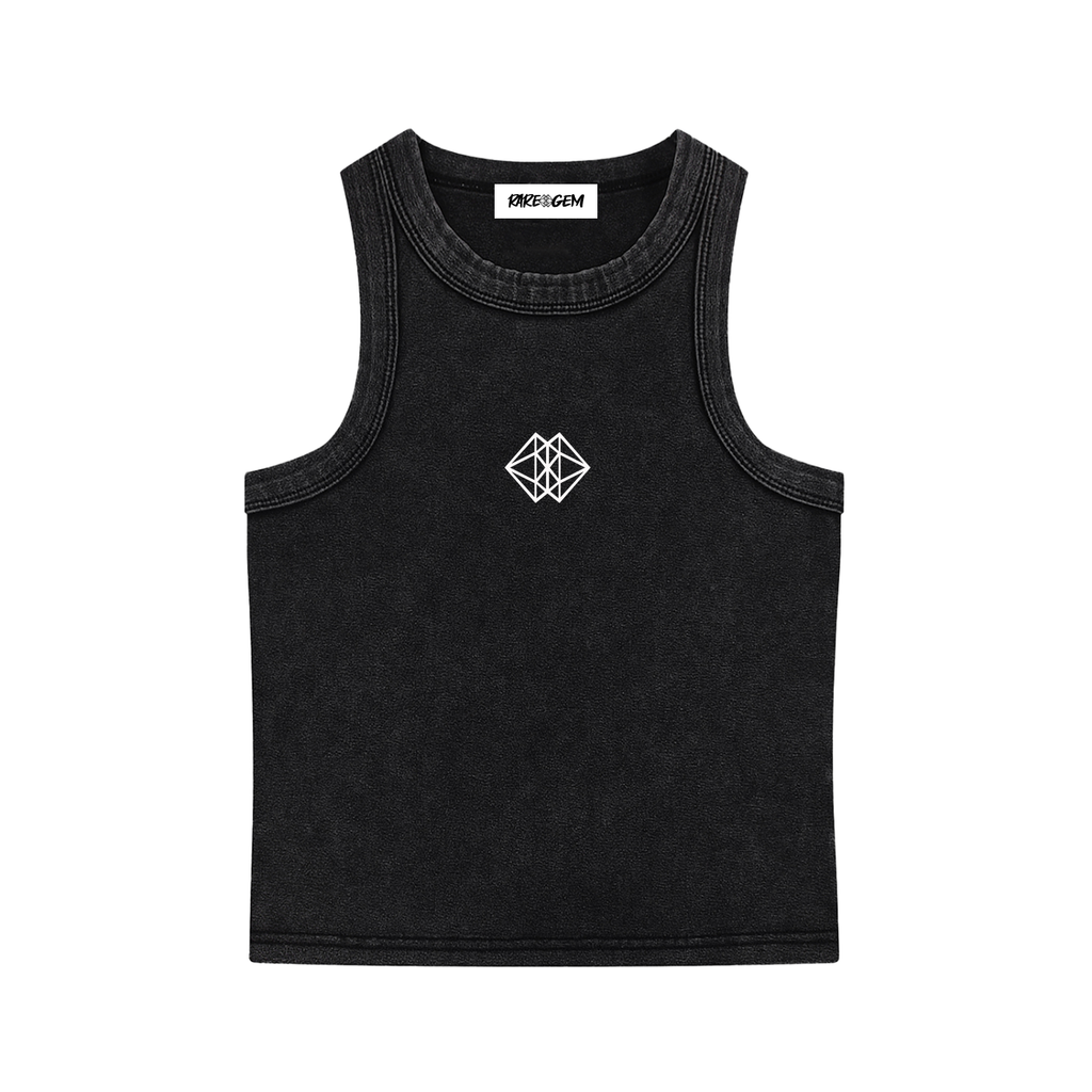 RareGem Round Neck Tank Top