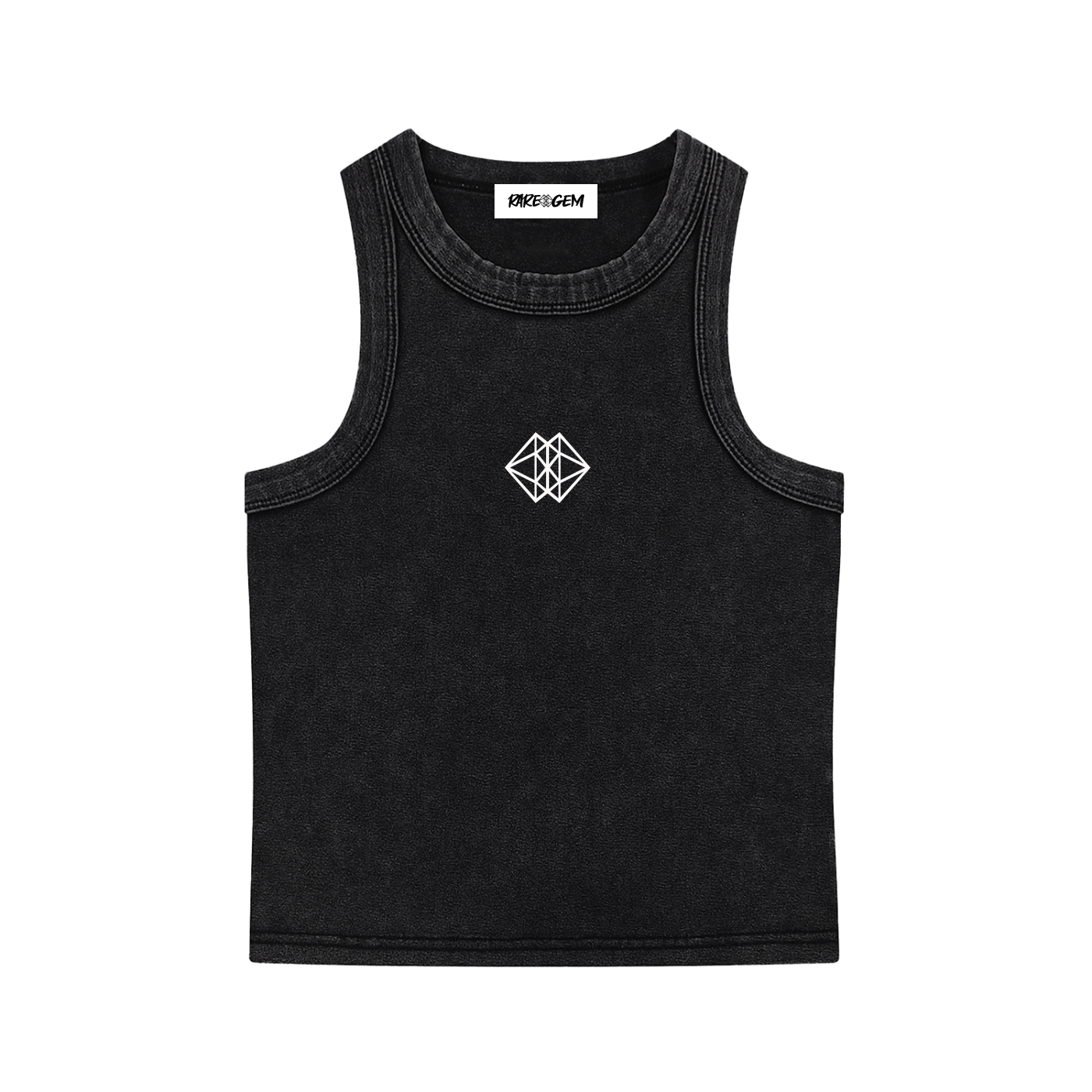 RareGem Round Neck Tank Top